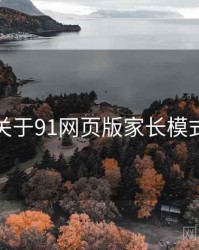 关于91网页版家长模式