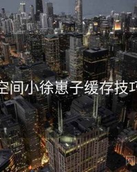 秘语空间小徐崽子缓存技巧指南