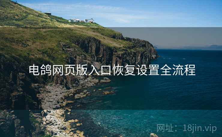 电鸽网页版入口恢复设置全流程