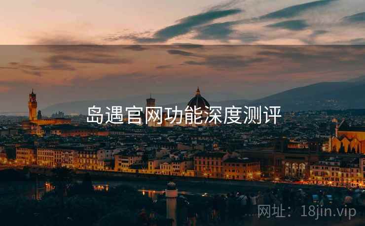 岛遇官网功能深度测评