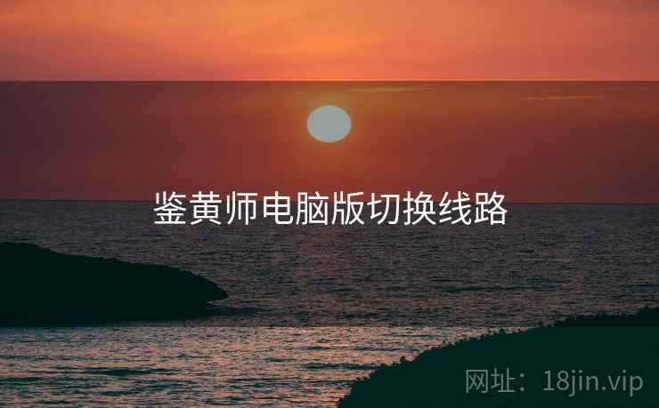 鉴黄师电脑版切换线路