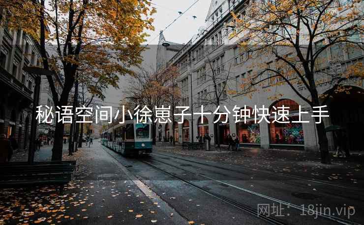 秘语空间小徐崽子十分钟快速上手