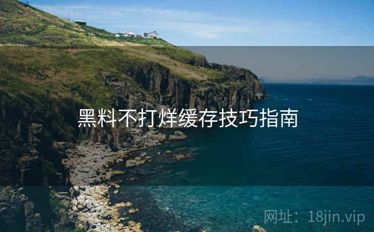 黑料不打烊缓存技巧指南