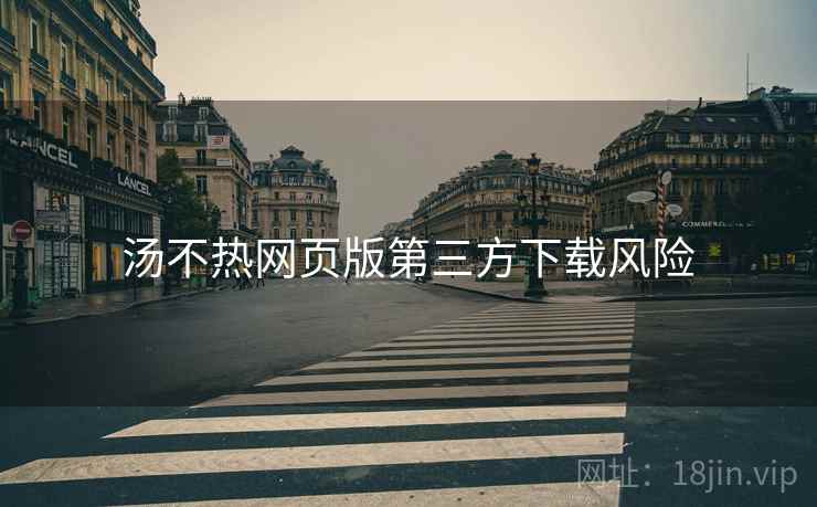 汤不热网页版第三方下载风险