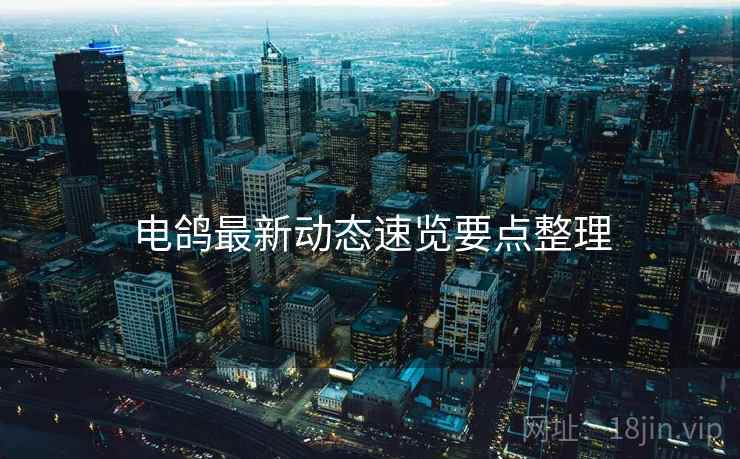 电鸽最新动态速览要点整理