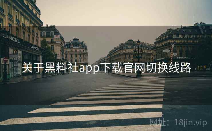 关于黑料社app下载官网切换线路
