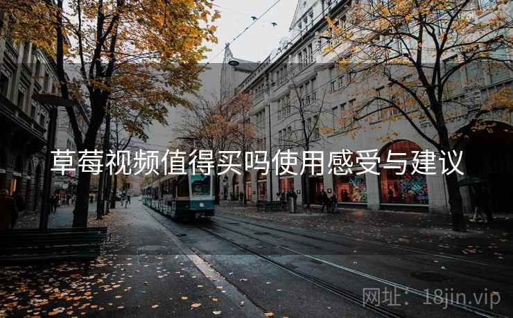 草莓视频值得买吗使用感受与建议